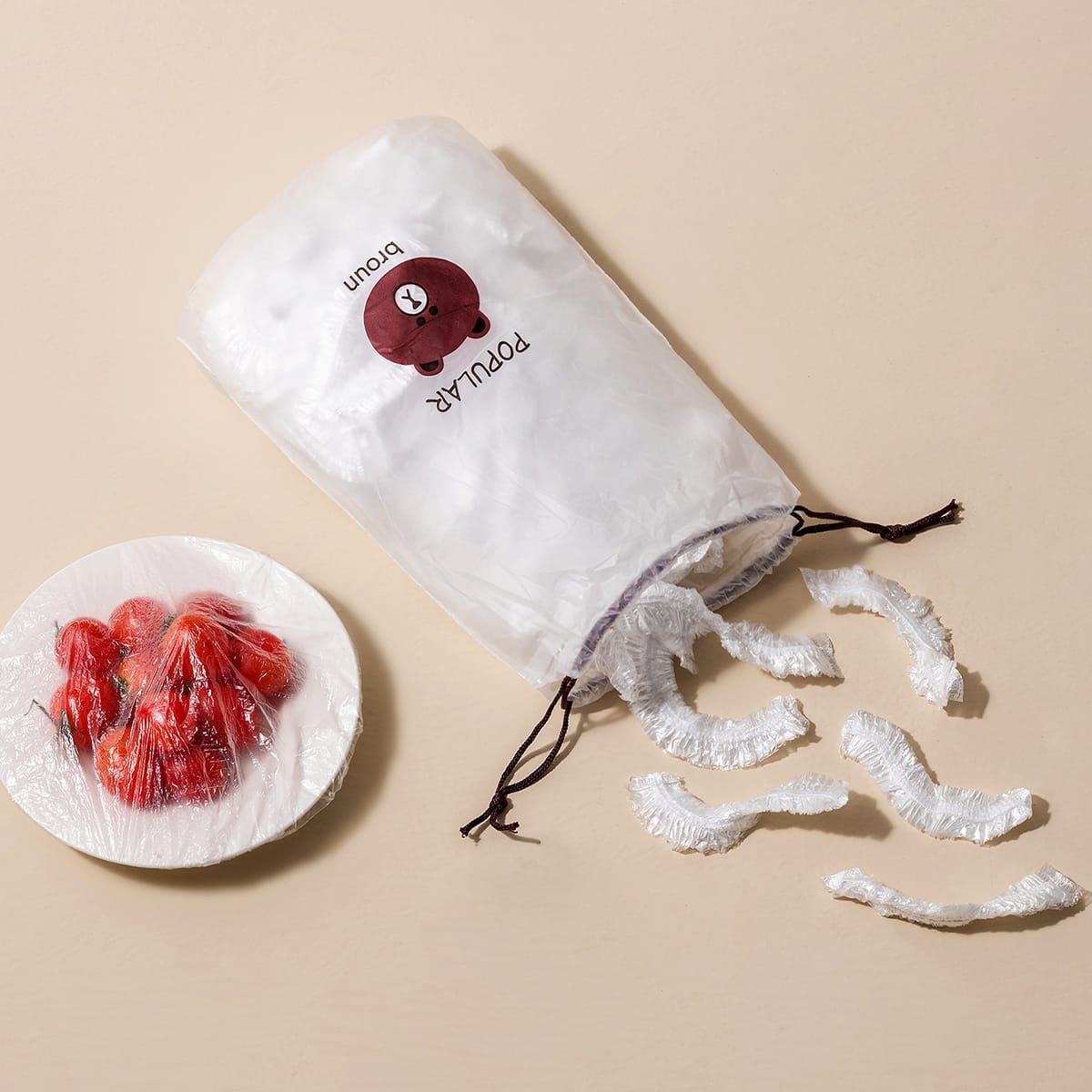 100Pcs Set Reusable Food Storage Cover Bags