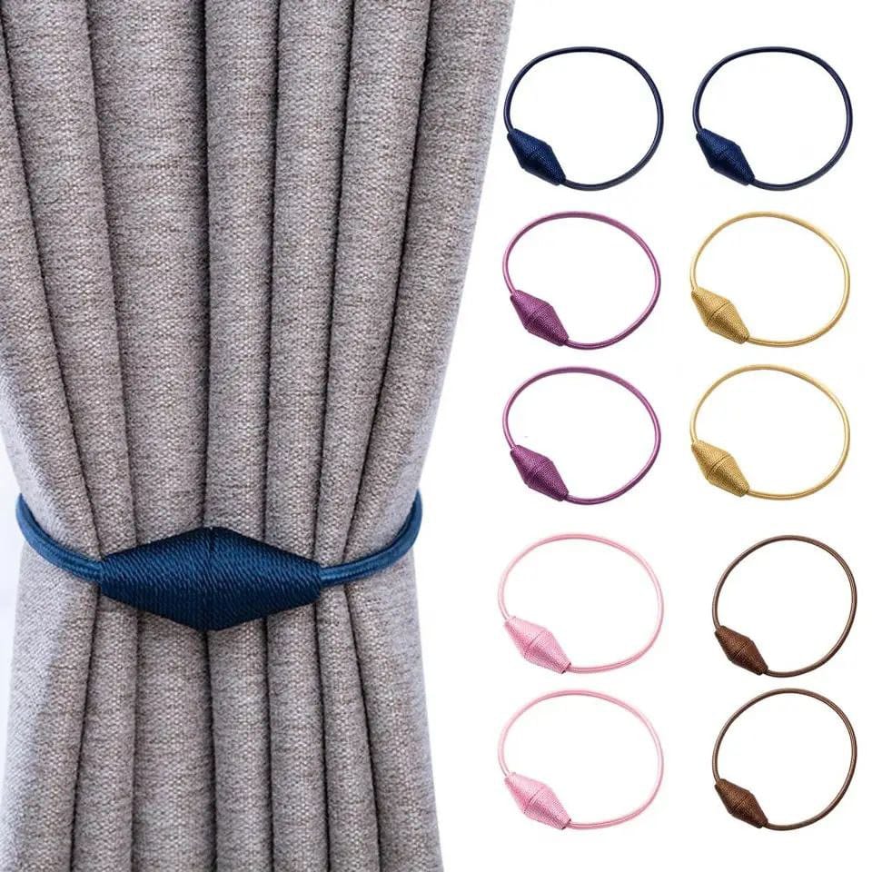 2pcs Set Magnetic Curtain Tiebacks