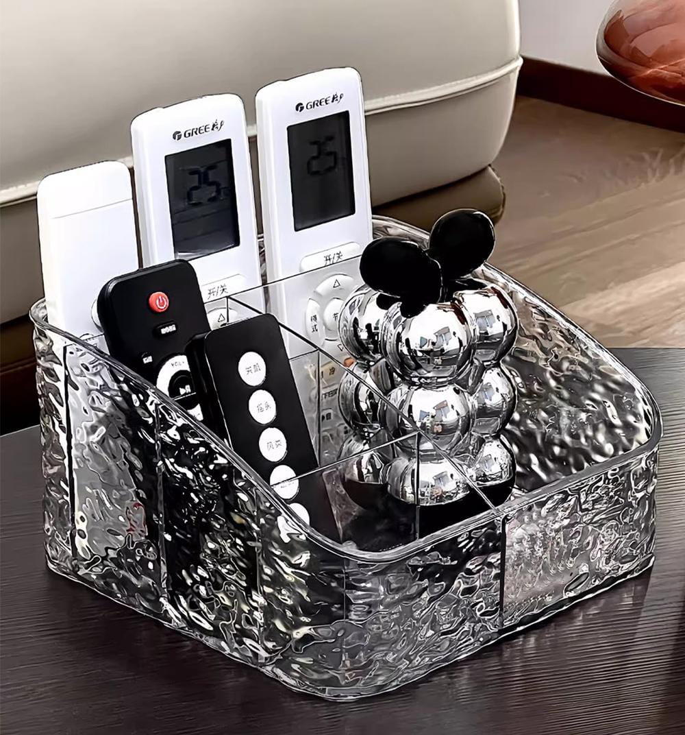 5 grid remote/cosmetic organzer