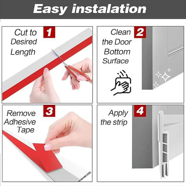 Waterproof Adhesive Under Door Sealing Strip