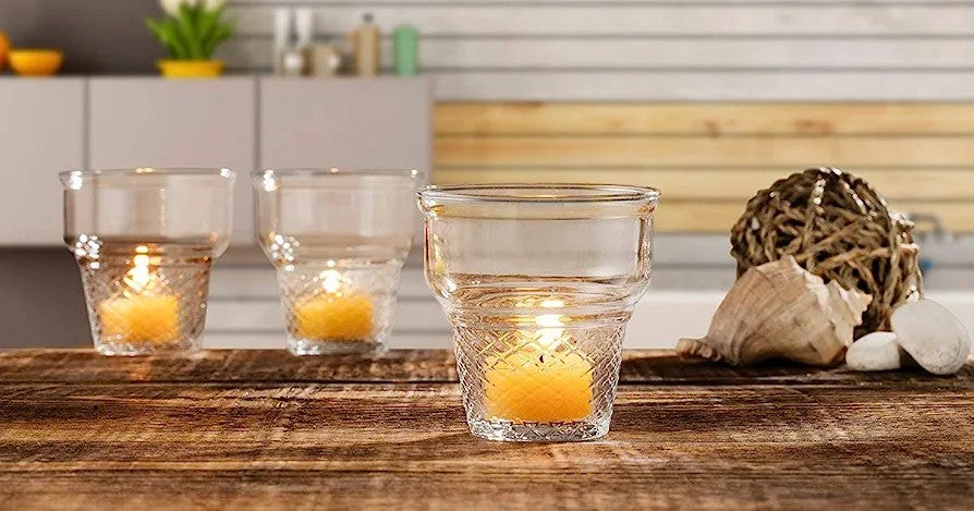3pcs Set Ice Cream Cup Glasses