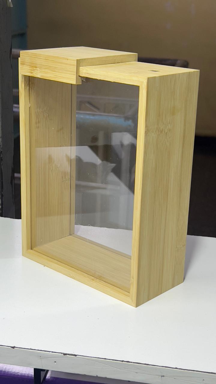 3Ltrs Bamboo Dry Food/Cereals Storage Container