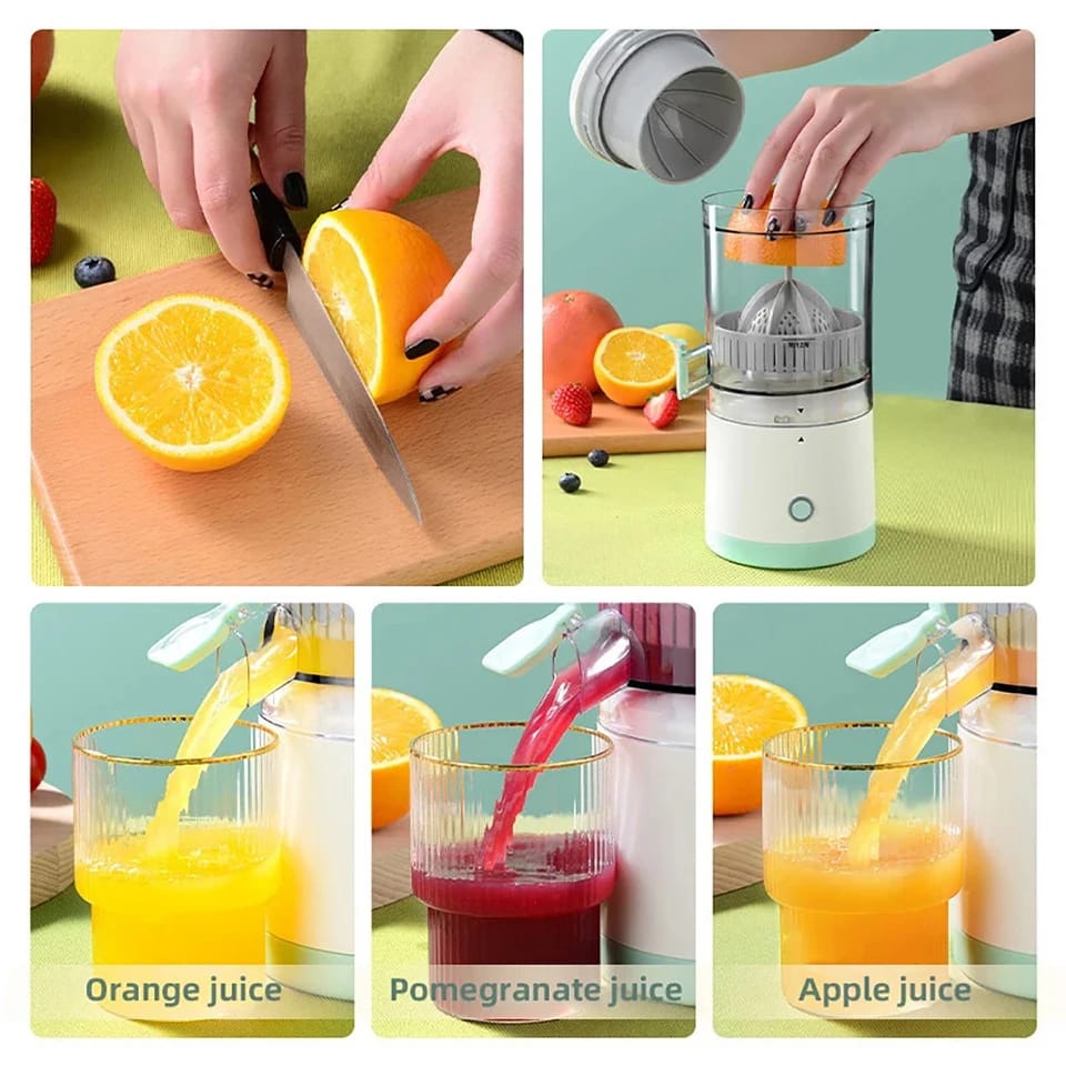Portable USB Rechargeable Electric Juicer