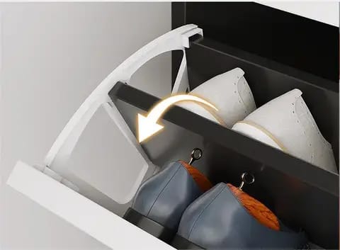 Bucket Flip Shoe Rack