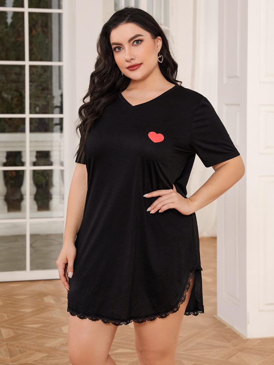 Plus Size Womens' Nightgown