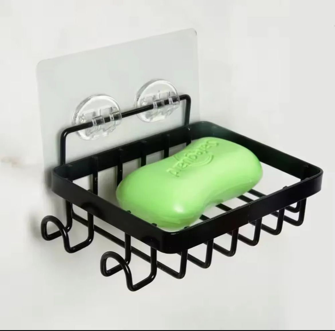 Heavy metallic single soap dish