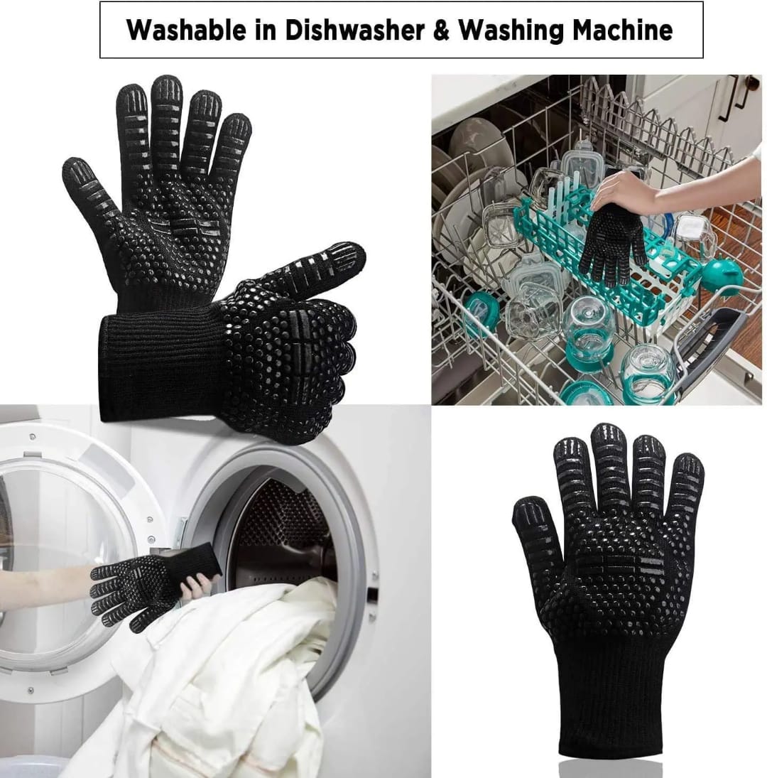 Barbecue Heat Resistant Gloves