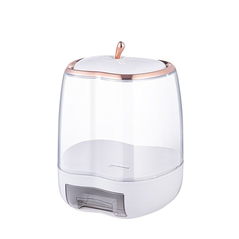 Apple shape rice dispenser