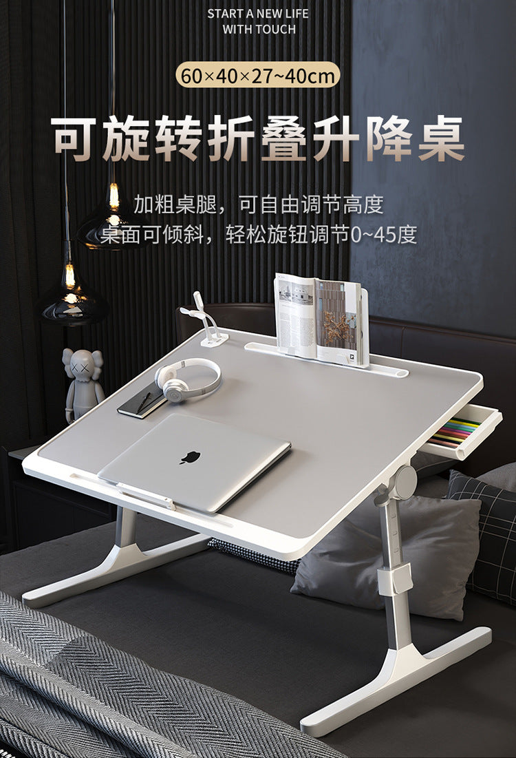 Foldable laptop desk