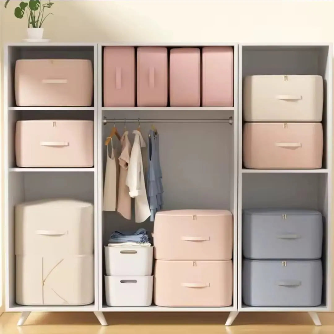 Space saving closet organizer