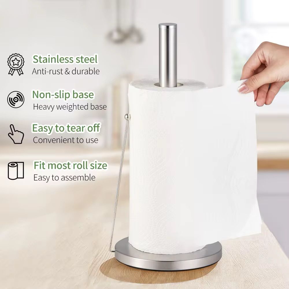 Stainless steel & Rustfree Paper Towel Holder