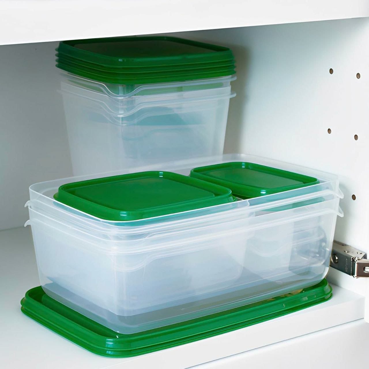 17Pcs Food Storage Boxes with Lids