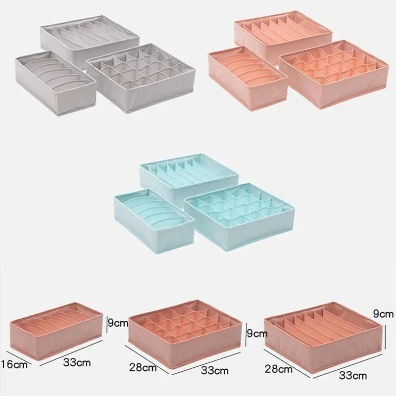 3Pcs/Set Undegarments Organizer