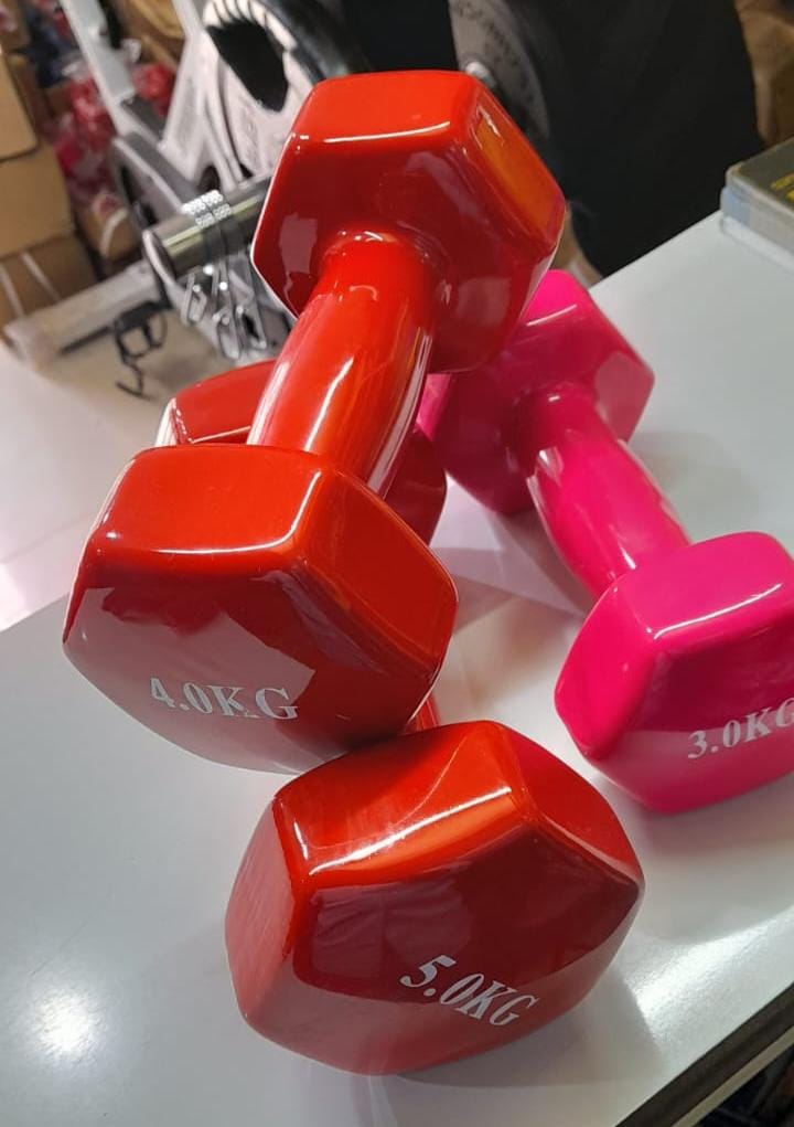 Vinyl Rubber Neoprene Dumbbells