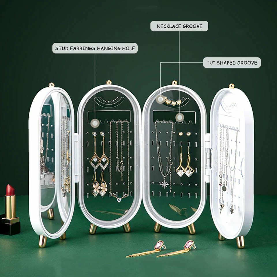 Foldable Unique Exquisite Jewelry Display Rack