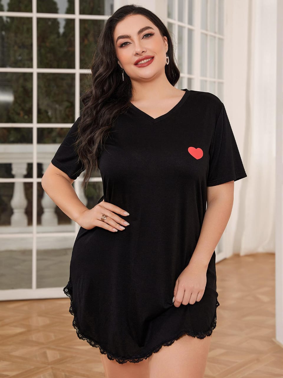 Plus Size Womens' Nightgown
