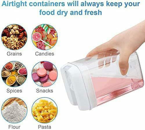 5pcs set airtight food storage containers