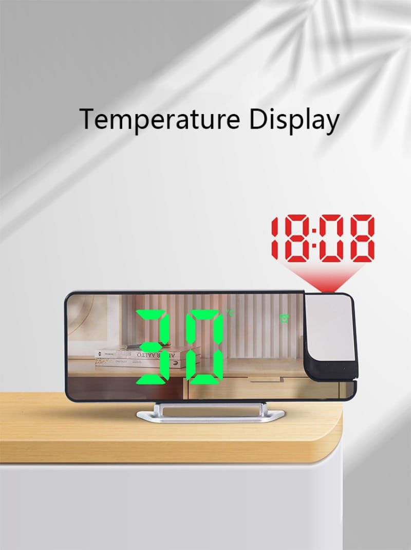 LED Digital Clock with Alarm for Table
