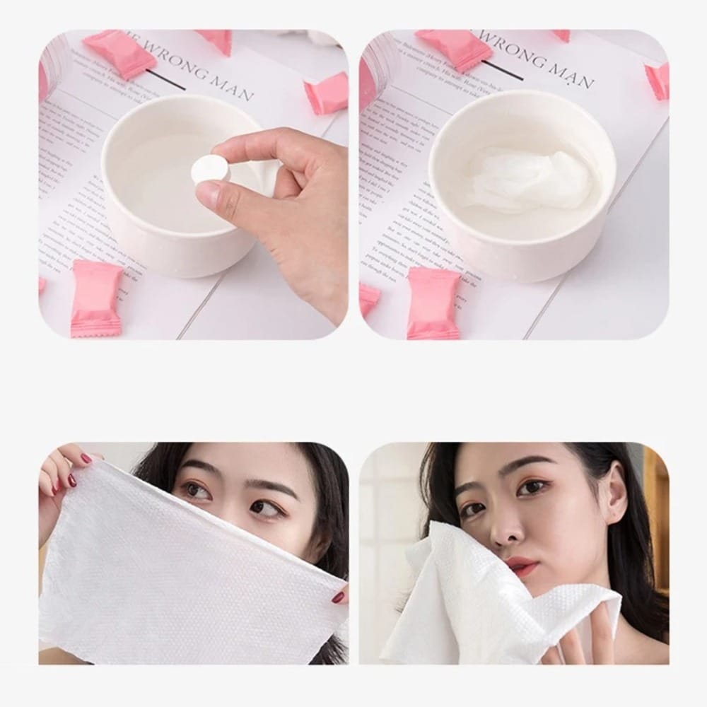20pcs Set Magic Compact Towels