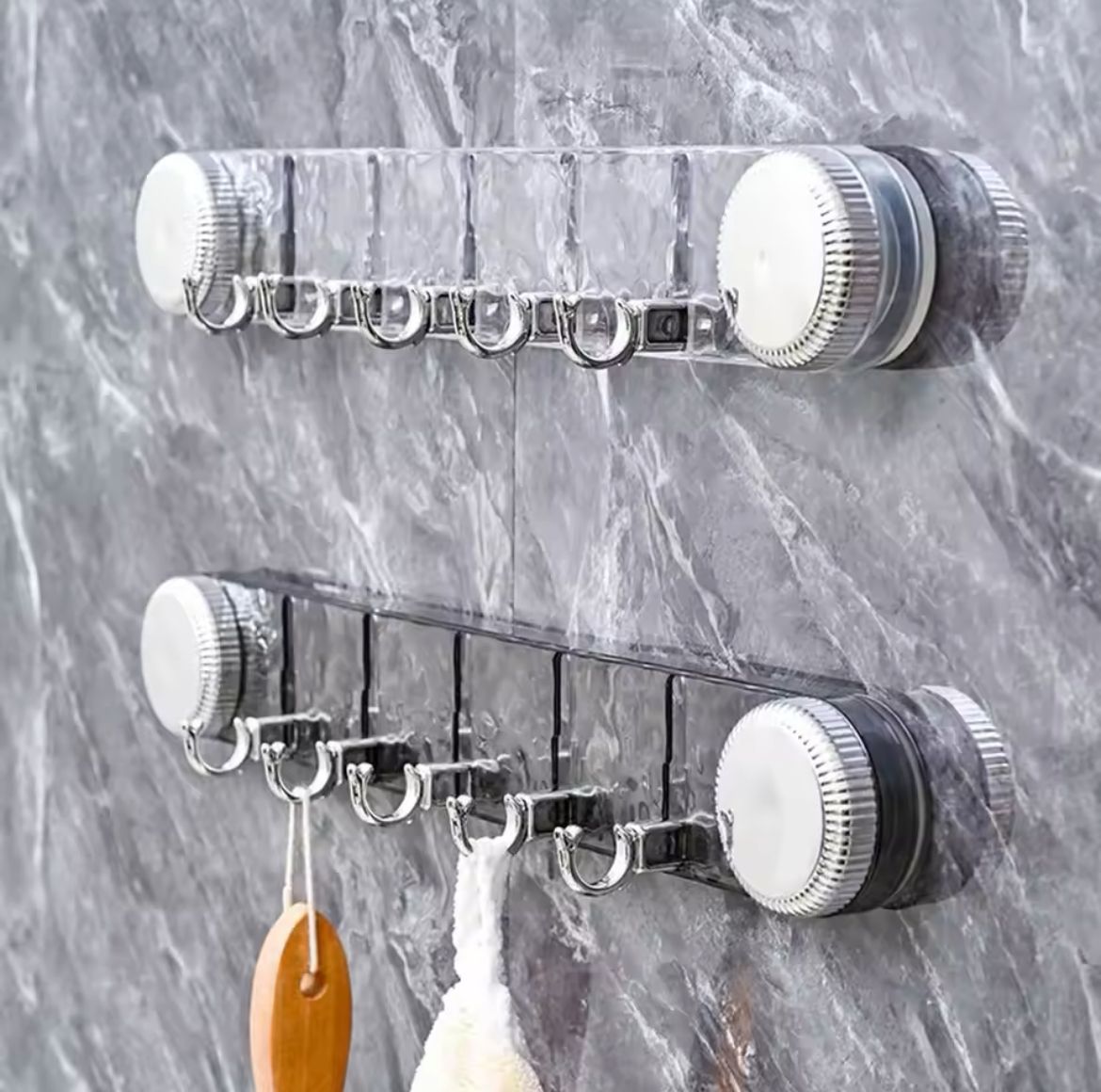 Multipurpose Rotating Suction Cup Hooks