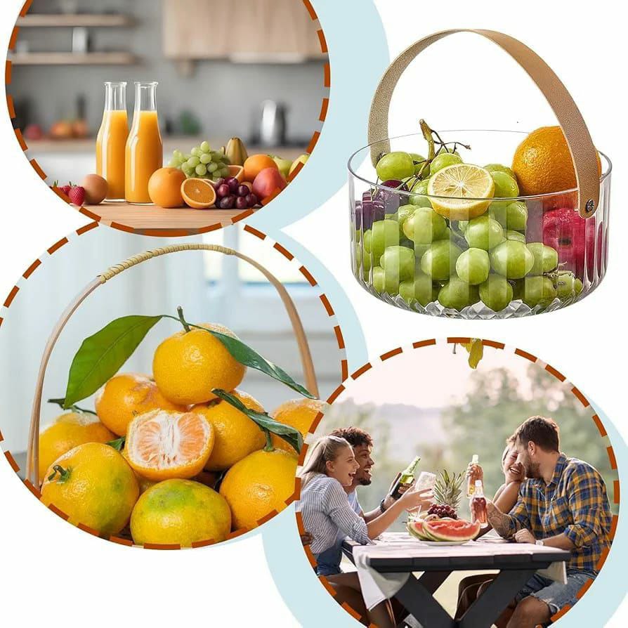 Fruit/Multipurpose Basket with Handle