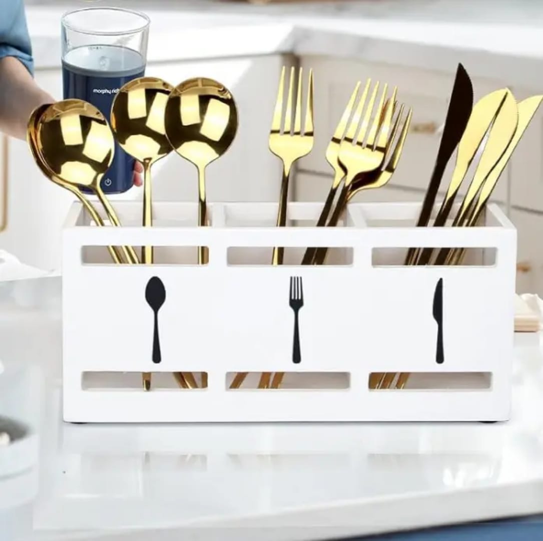 Wooden Cutlery Holder