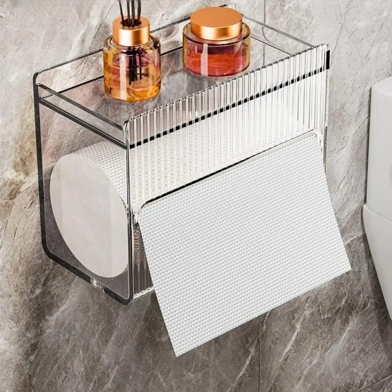 Wall Mounted Toilet Tissue Box
