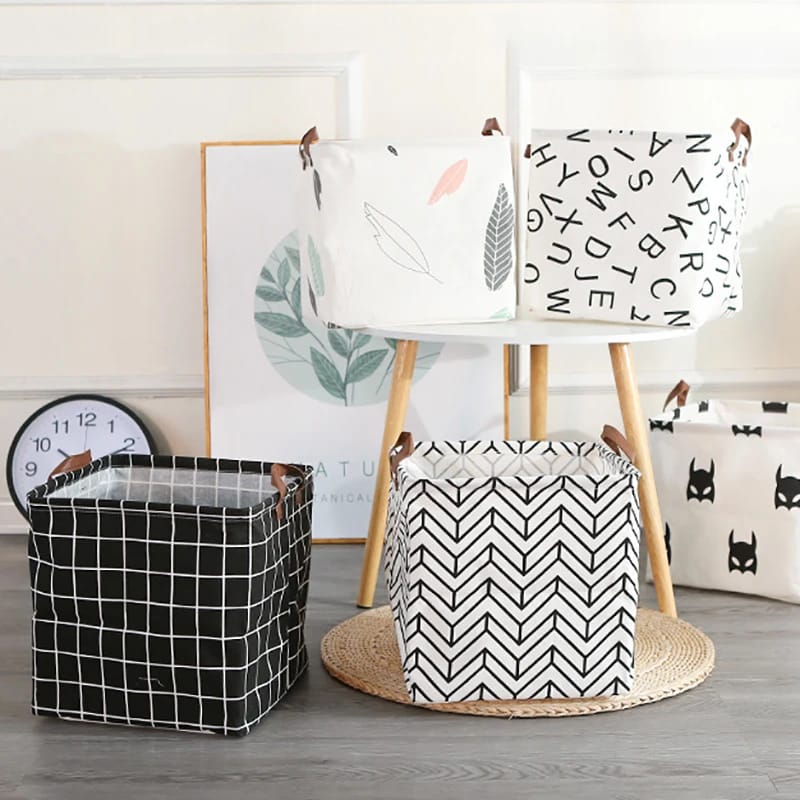Foldable Laundry Storage Basket