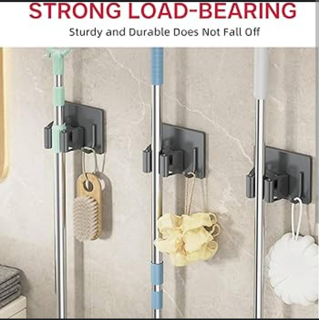 3pcs Set DIY Mop Holder
