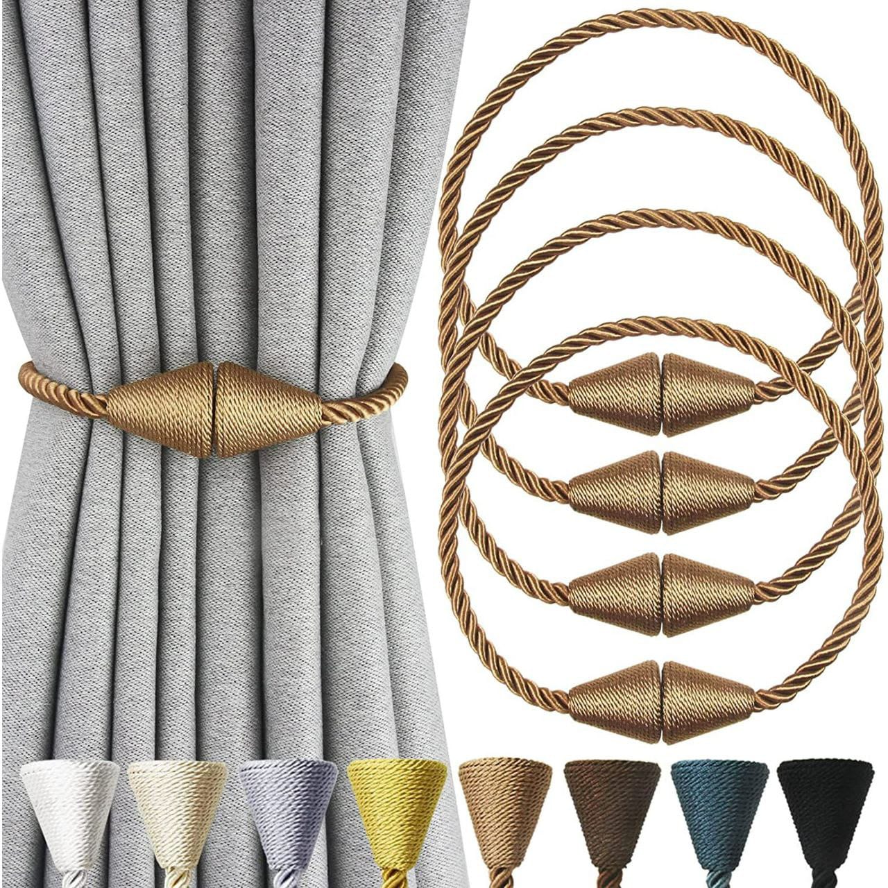 2pcs Set Magnetic Curtain Tiebacks