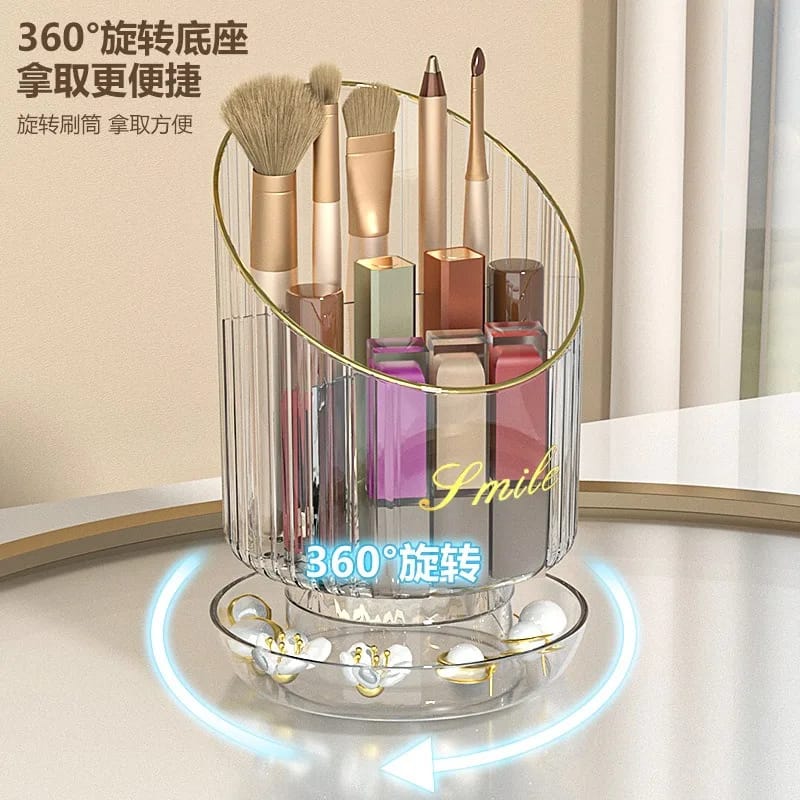 Portable Rotating Makeup Organizer