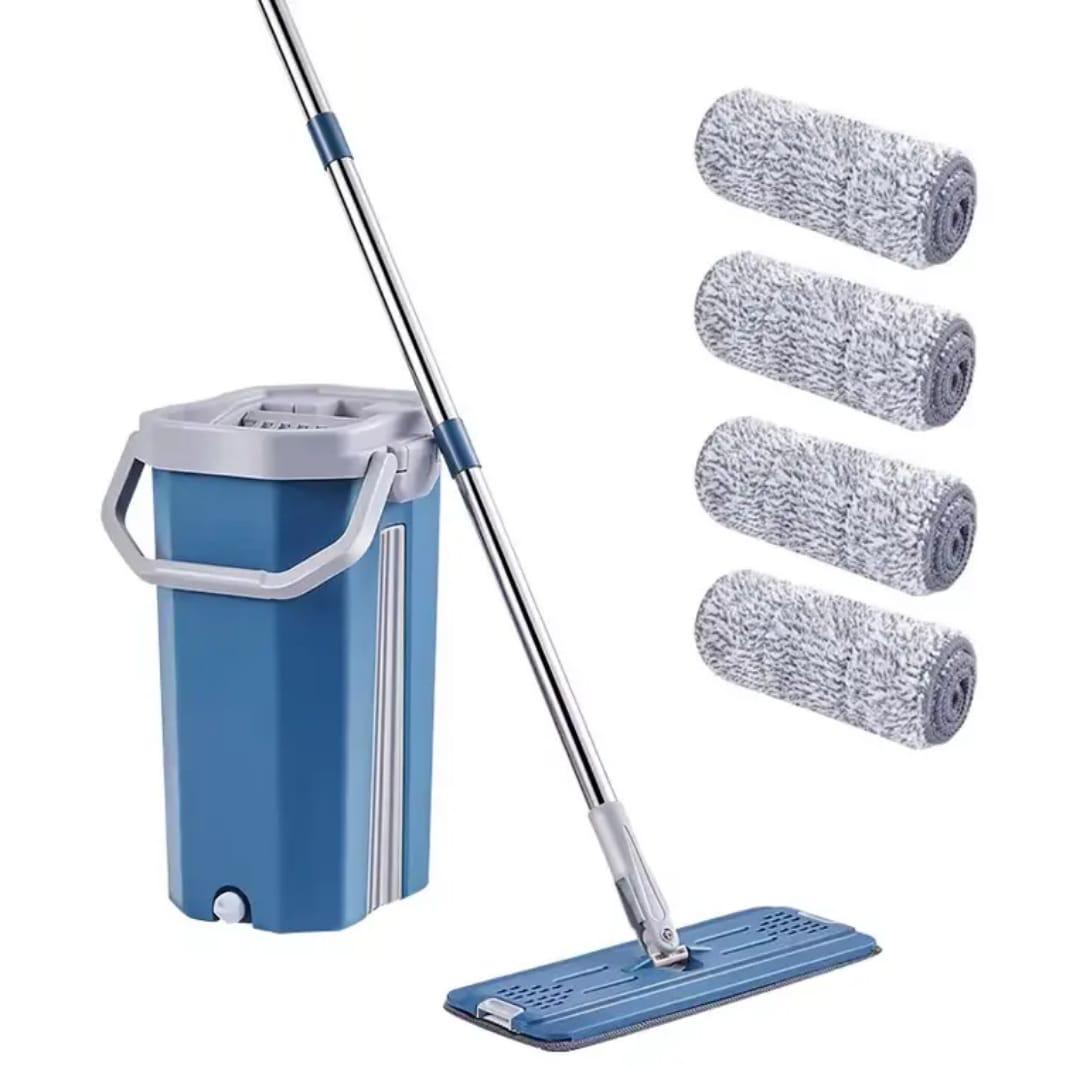 Big Bucket Flat Vertex Self Squeeze Mop With Bucket