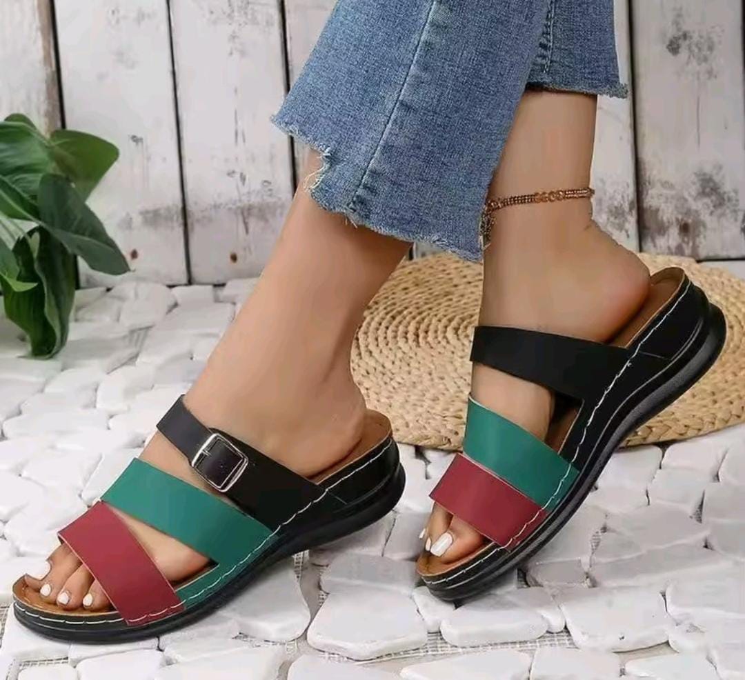 Colourful wedges