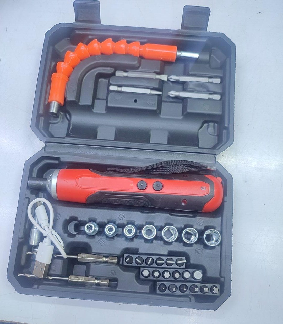 36pcs Cordless Electric Screw Driver Set