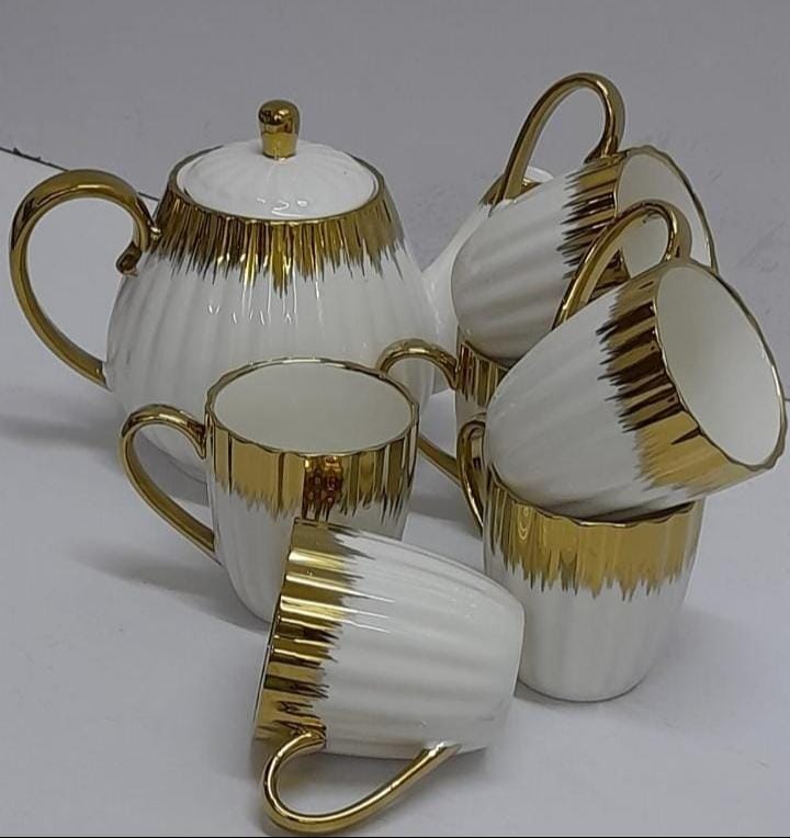 7pcs Ceramic Teaset