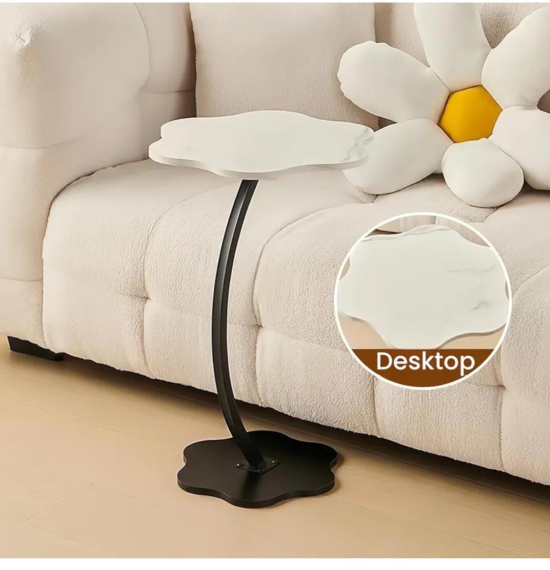 C shaped side table