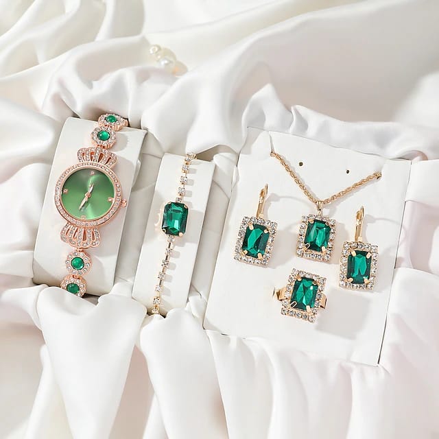 5pcs Ladies Watch Gift Set