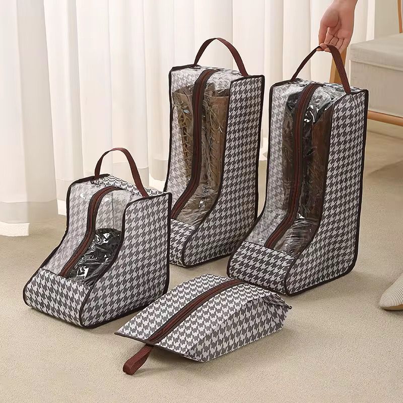 4pcs Set Boot / Shoes Storage Bag Set with Handles