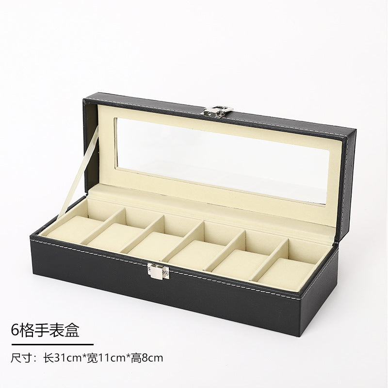 6 Slots Watch Organizer/Storage Box