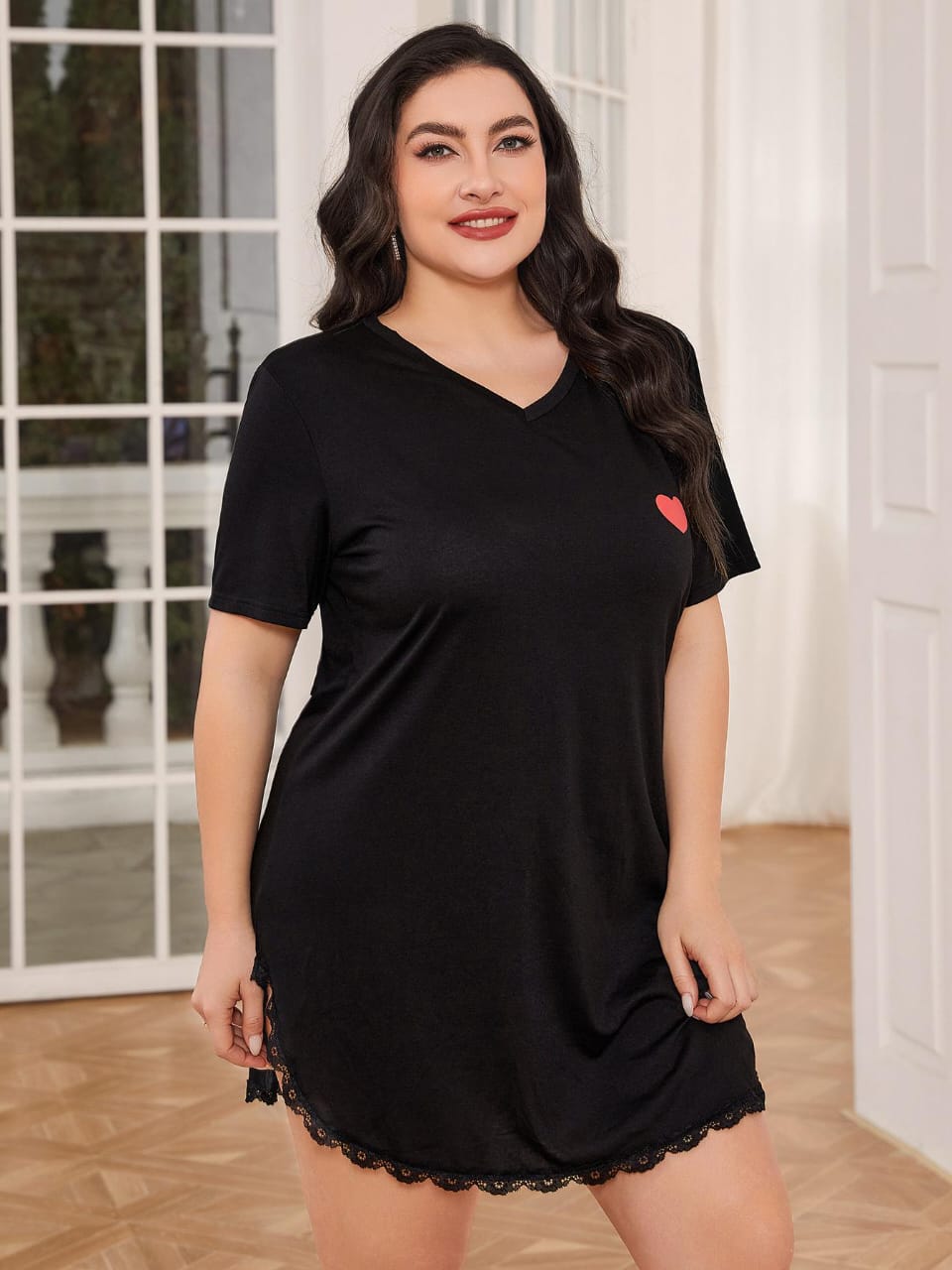 Plus Size Womens' Nightgown