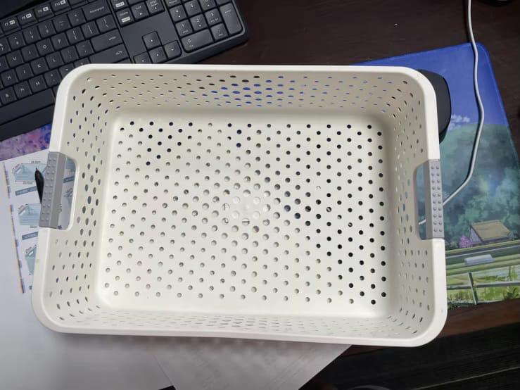 Extra large multipurpose pantry storage baskets/containers with handle