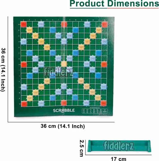 Scrabble board game
