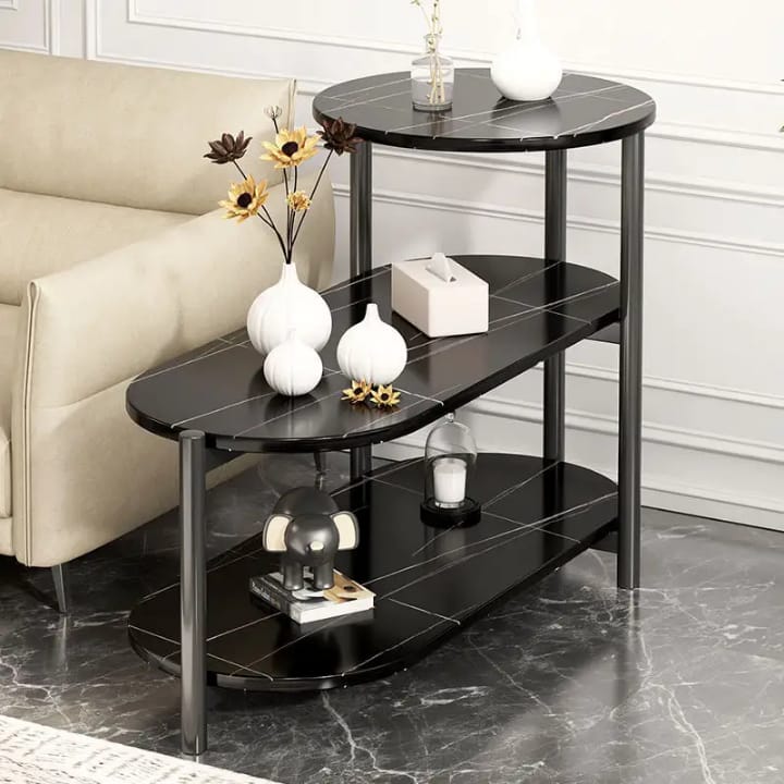 Modern luxury marble coffee side table