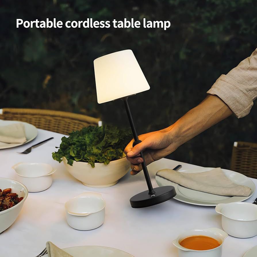 Cordless Rechargeable Table Lamp