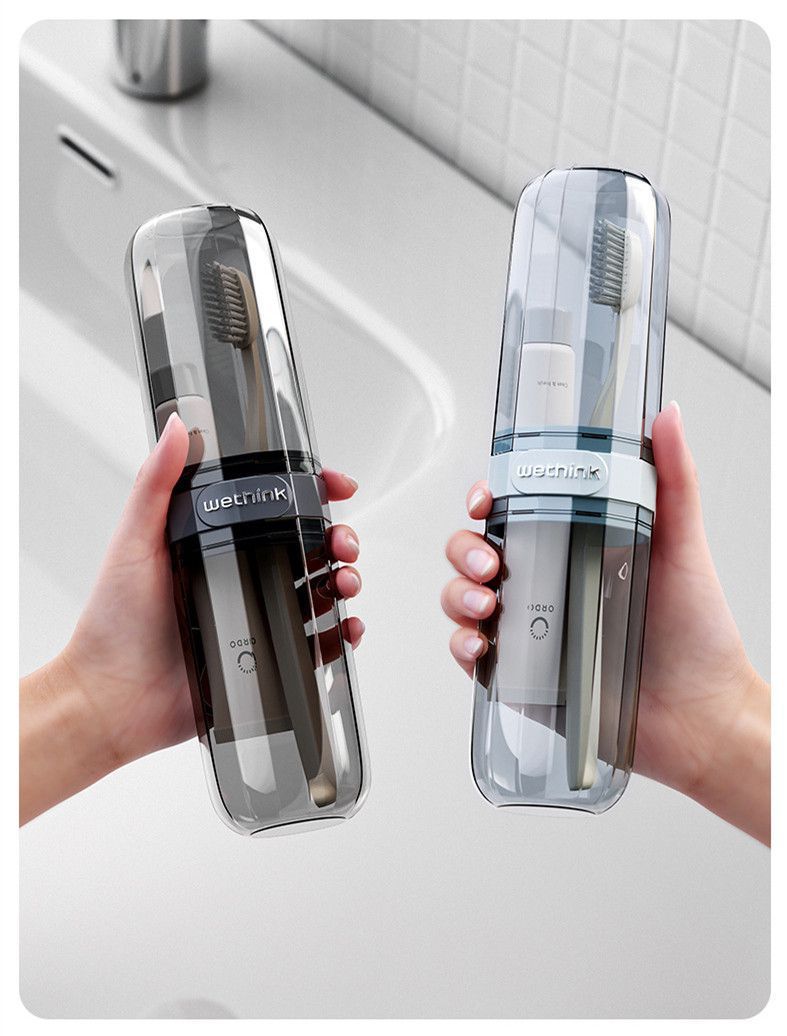 Portable travel toothbrush