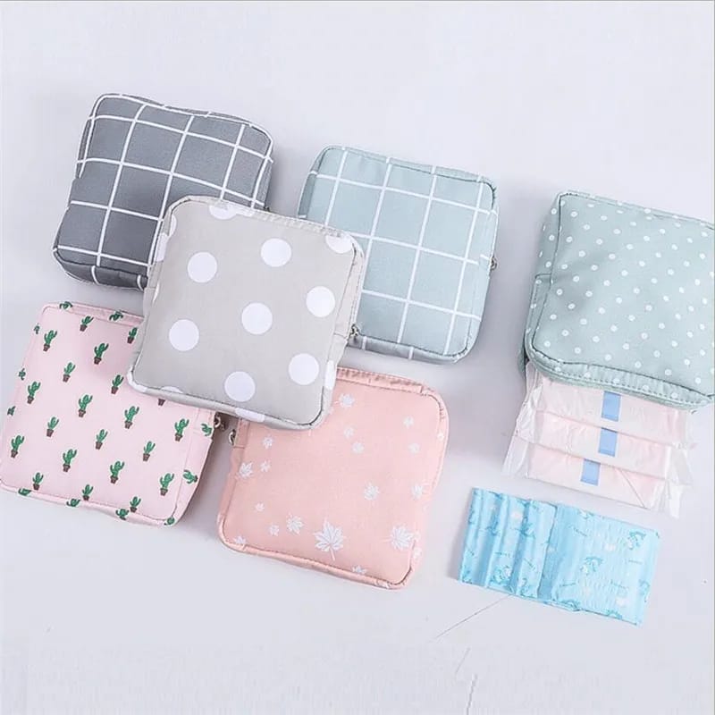 Cute Large Capacity Sanitary Napkin Storage Bags