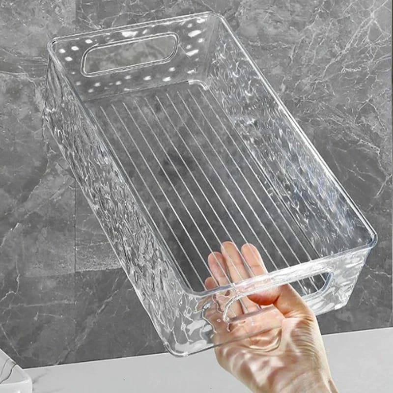 Stackable acrylic storage/make up organizers