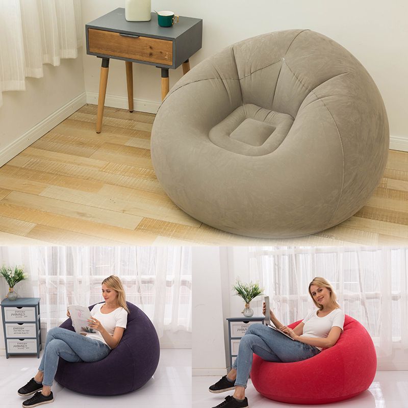 Large Lazy Inflatable Sofa Seat with Free Manual Pump
