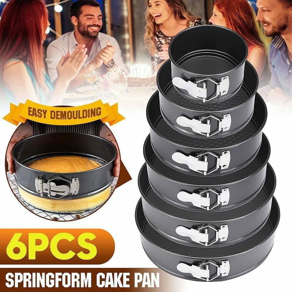 6pcs Set Baking Tins
