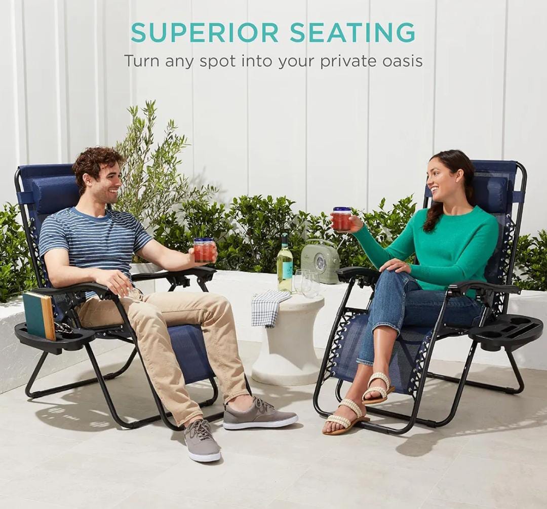 Zero Gravity Chair with Side Table